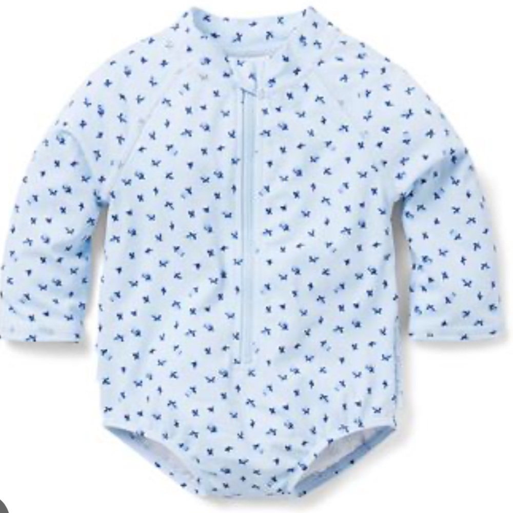 NWOT Janie and Jack Floral Rashguard